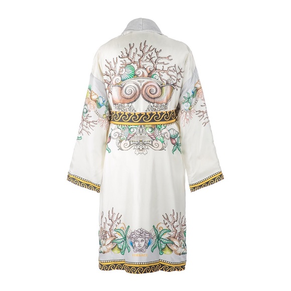 Versace Les Étoiles de la Mer Silk Robe - Picture 2 of 3
